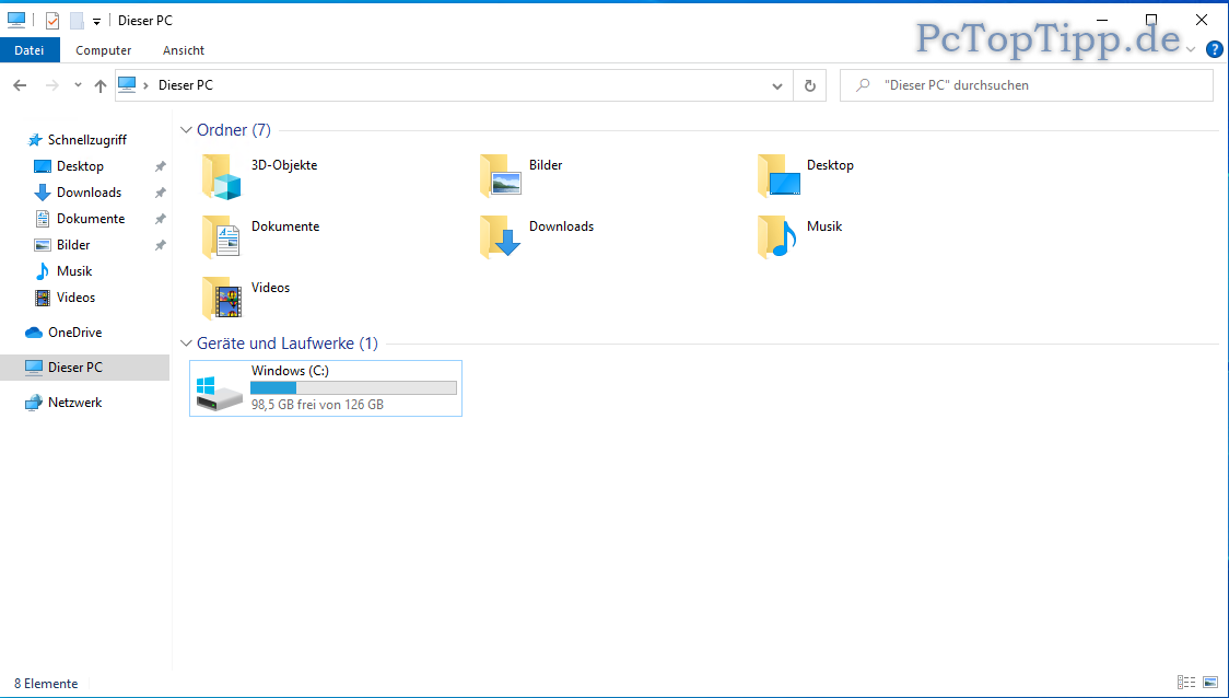 Fenster Windows Explorer